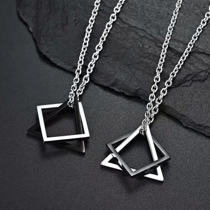 Geometric Pendant Necklace - Image 6