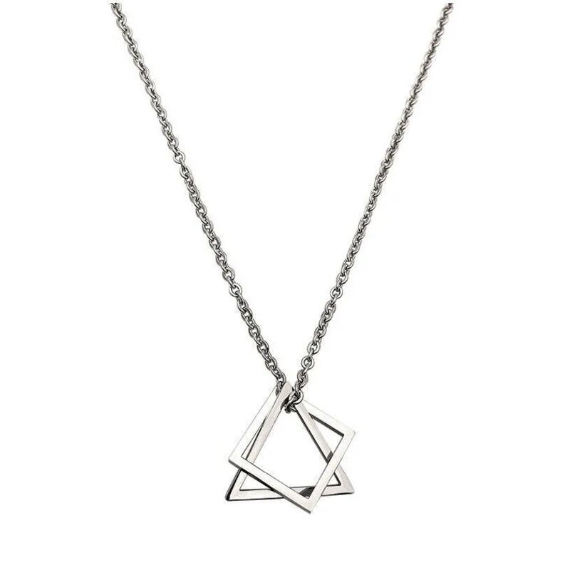 Geometric Pendant Necklace - Image 5