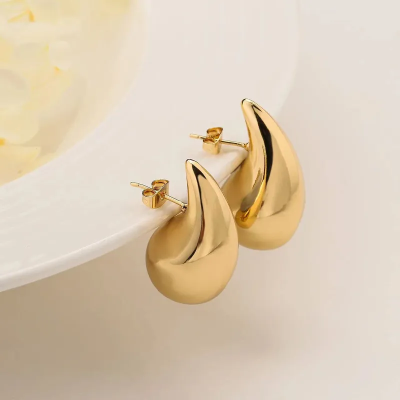Teardrop Statement Earrings