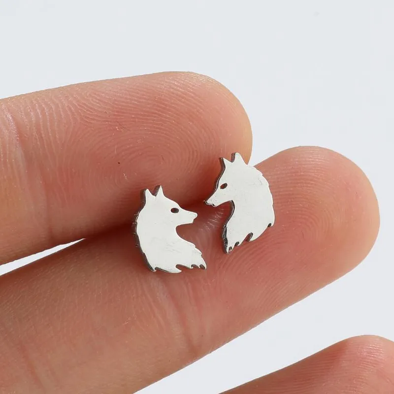 Plated Stud Earrings - Image 3