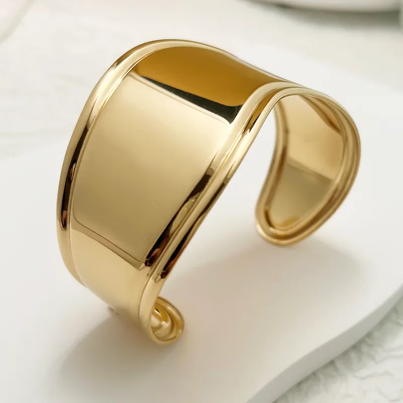 Wide Statement Cuff Bracelet