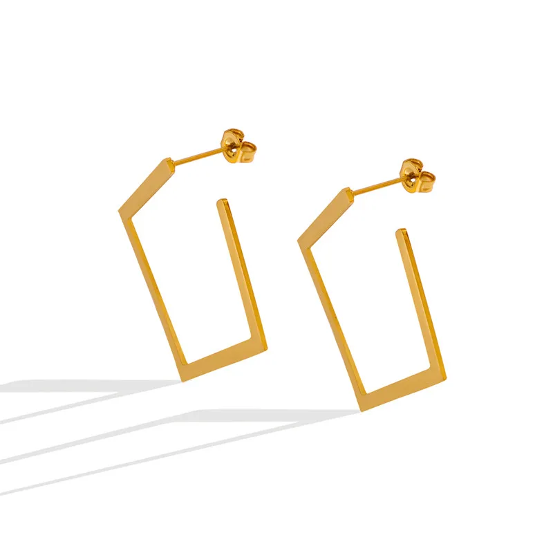 Square Hoop Earrings