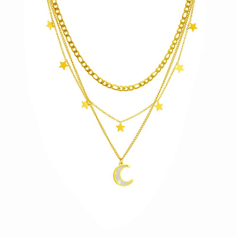 Celestial Dreams Layered Necklace - Image 2