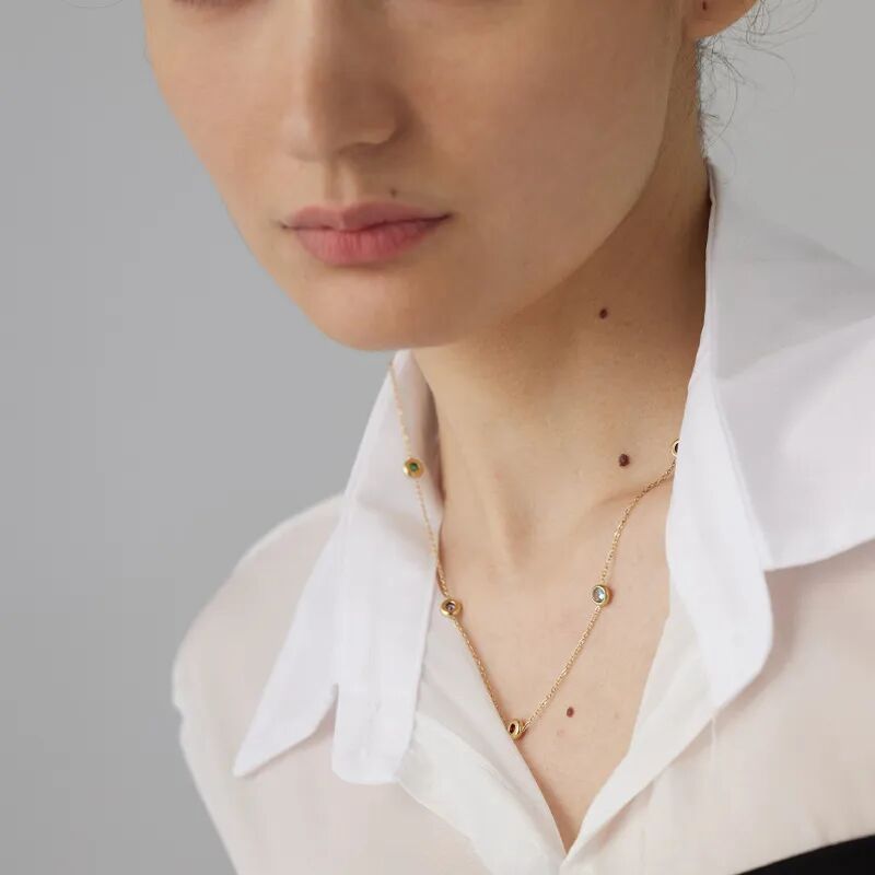 Aurora Gem Station Necklace - Image 3
