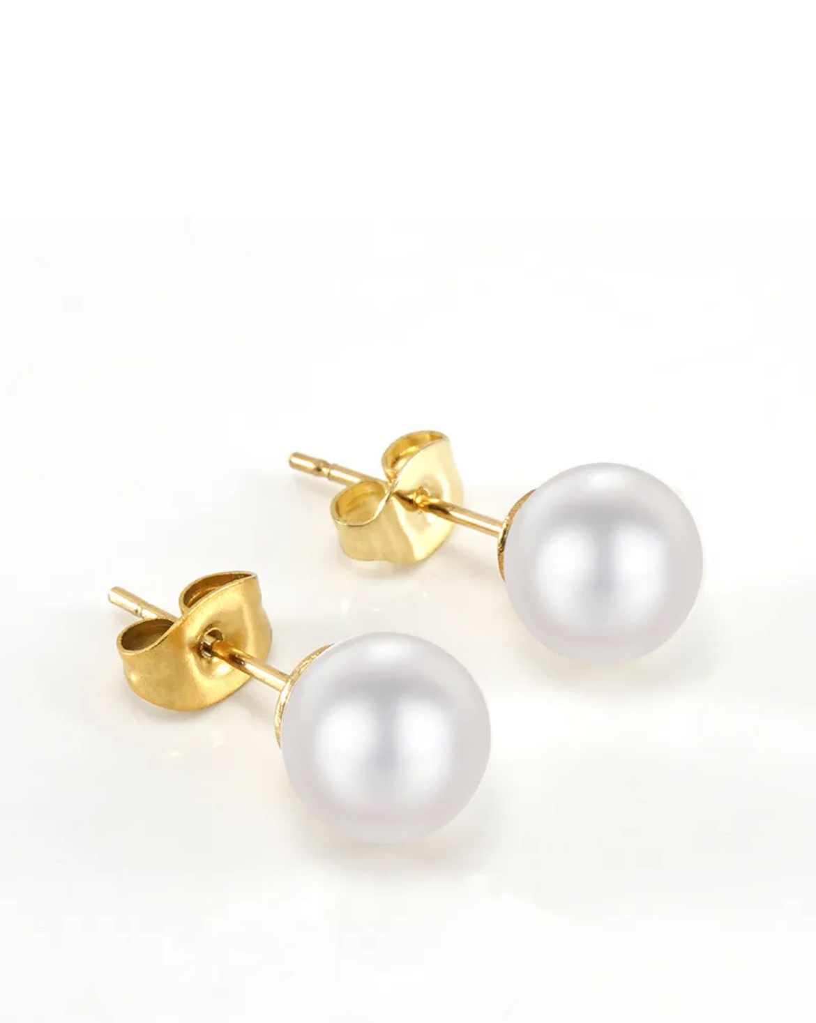 Pearl Stud Earrings