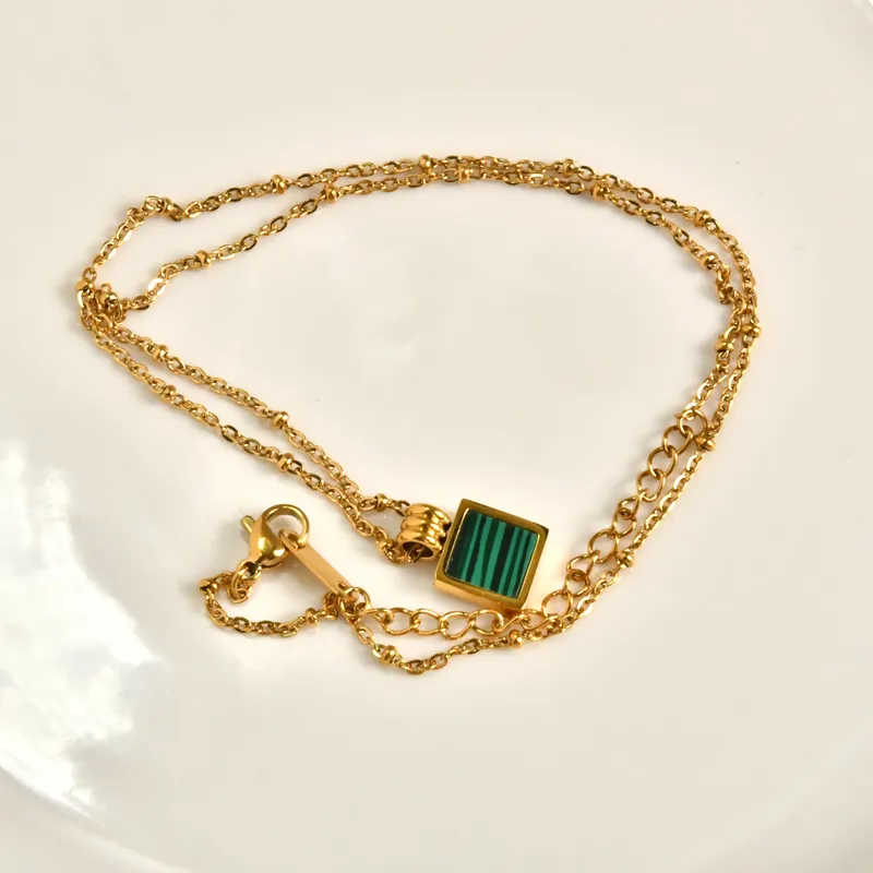 Square Pendant Necklace