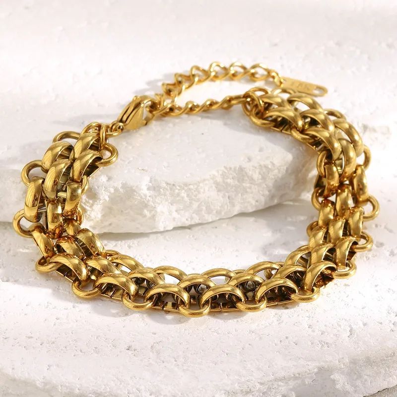 Chunky Chain Bracelet - Image 3