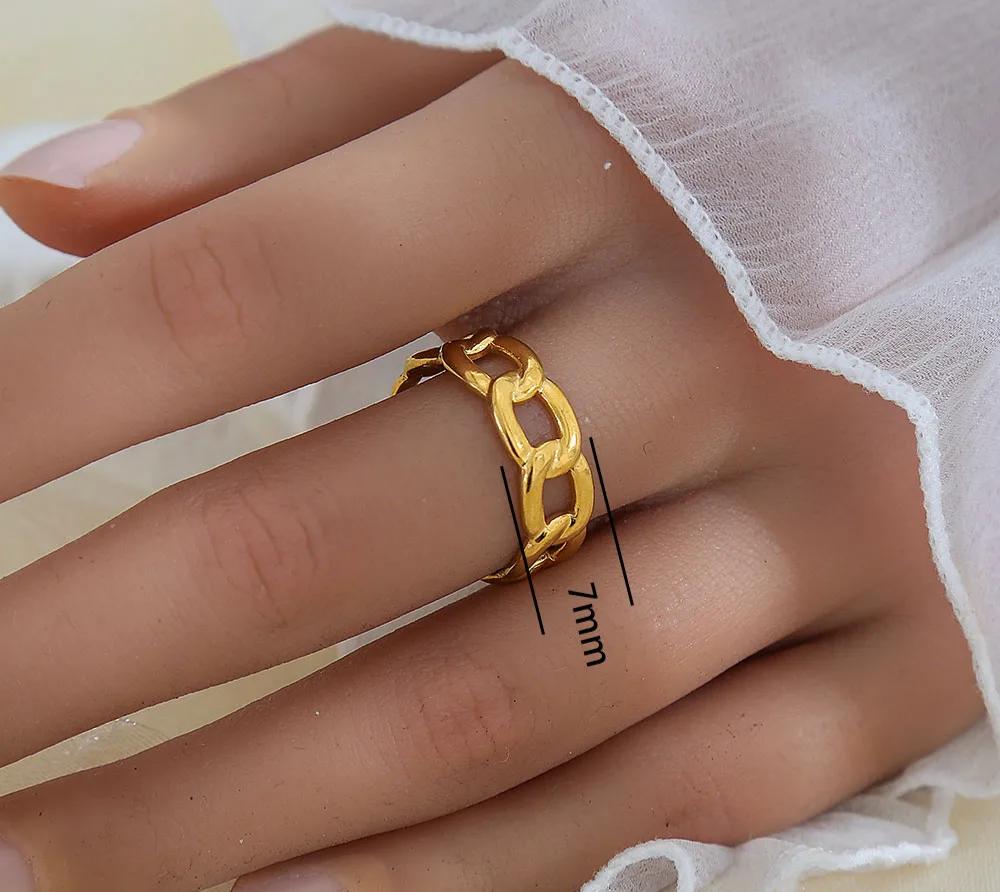 Gold Celestial & Statement Rings Collection – Adjustable Moon, Star, Heart, Mother of Pearl, Wave, and Twisted Bands - Image 3