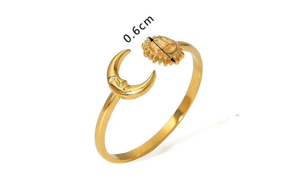 Gold Adjustable Ring - Image 2