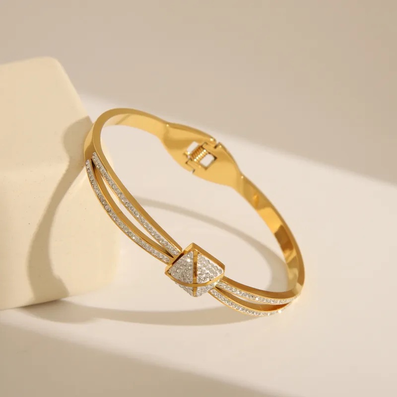 Crystal-Accent Bangle - Image 4