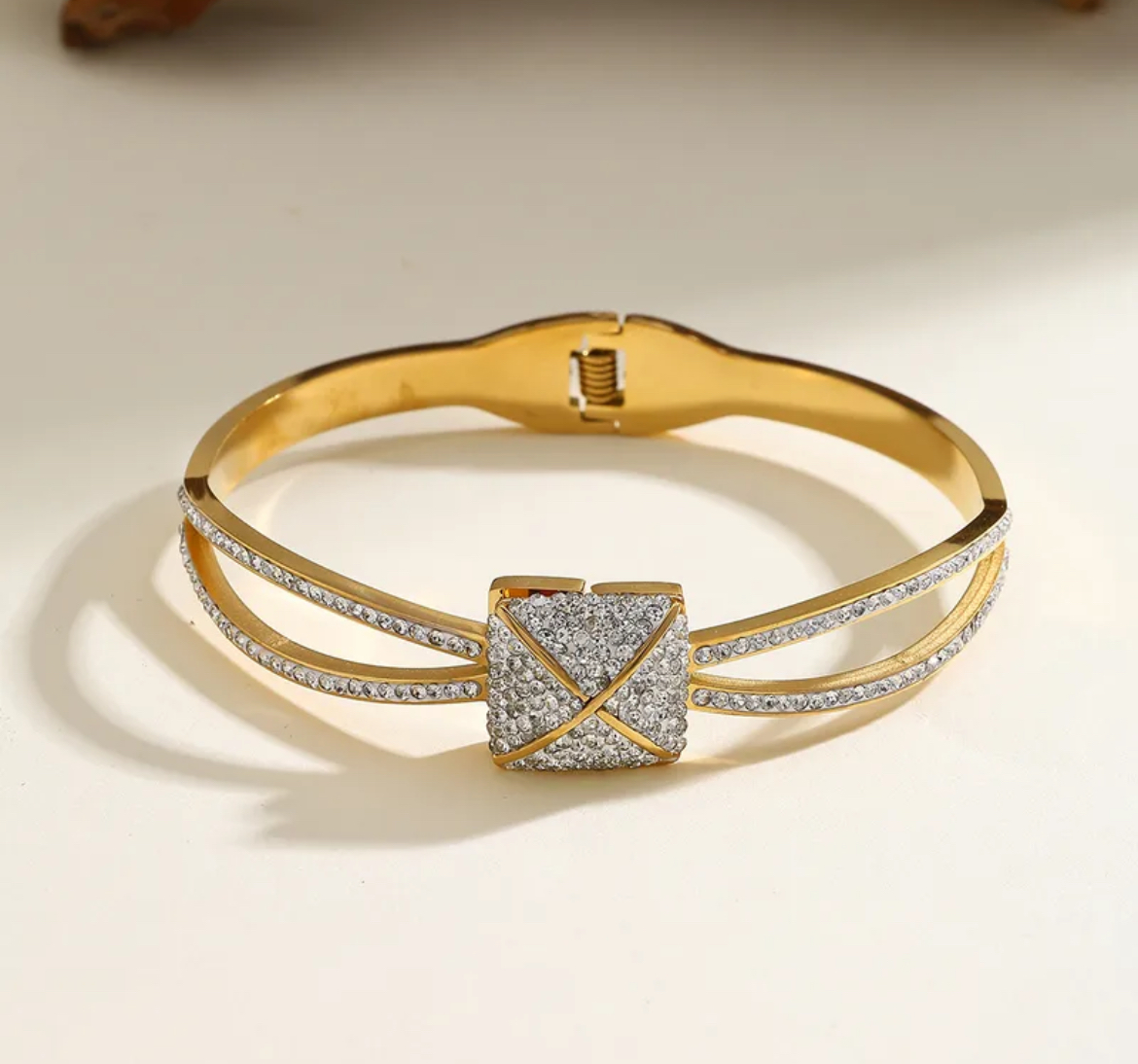 Crystal-Accent Bangle - Image 2