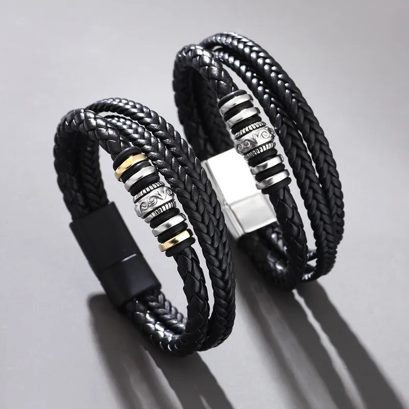 Braided Leather Bracelet