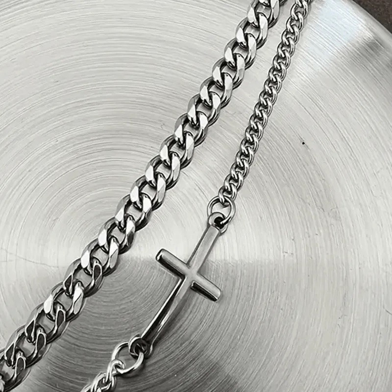 Chain Cross Bracelet - Image 2