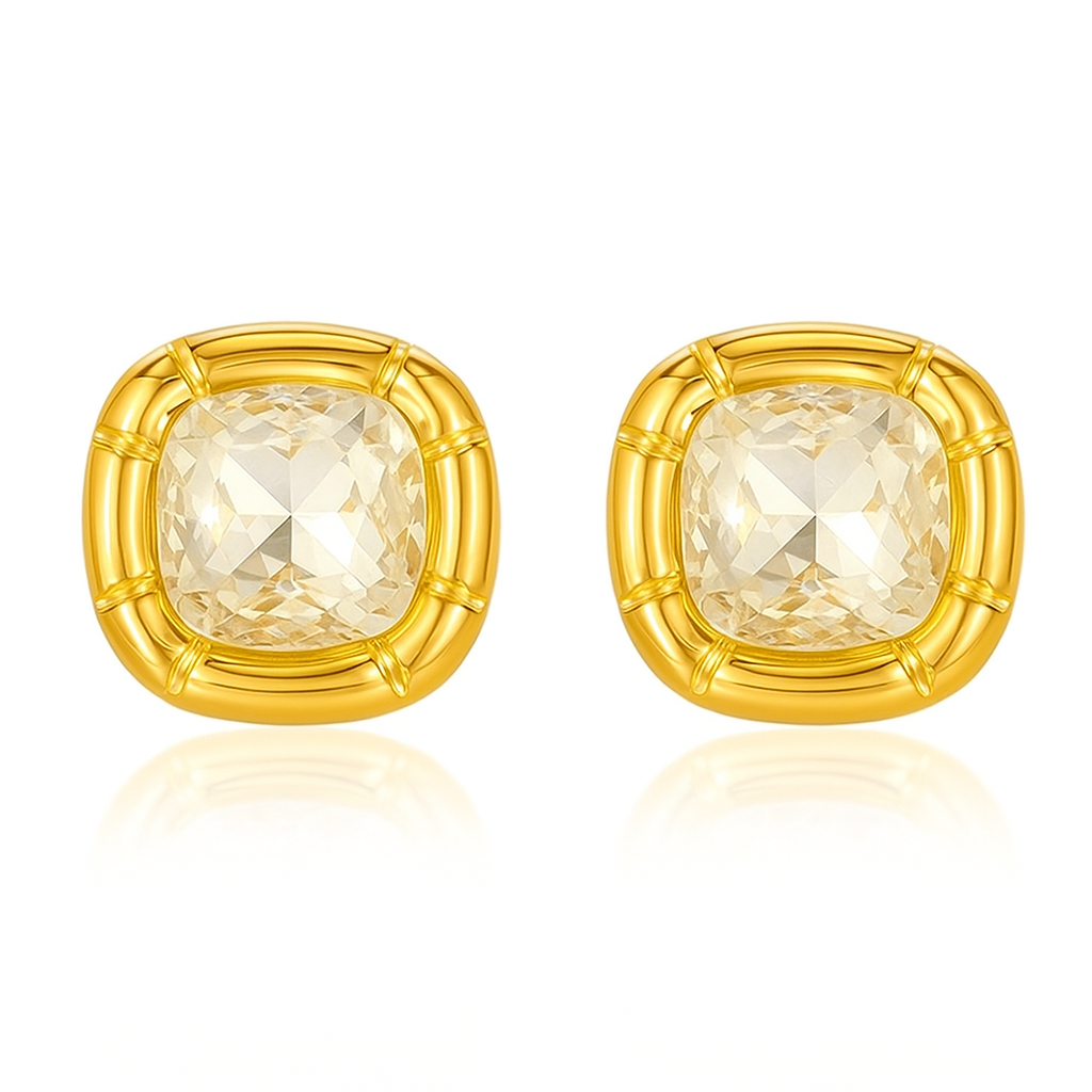 Luxe Crystal Studs