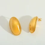 Mirage Oval Studs