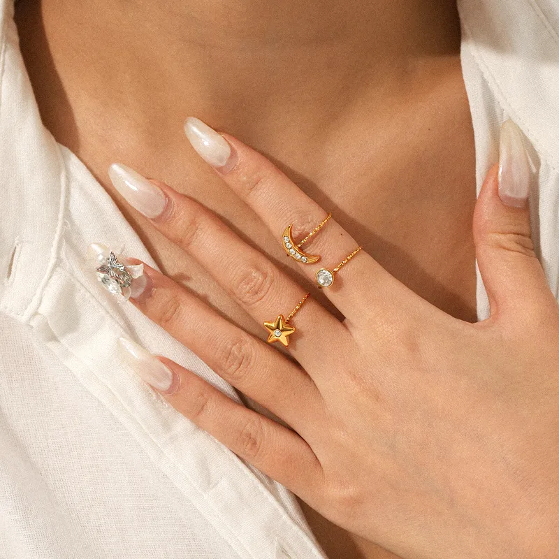 Celestial Charm Adjustable Ring - Image 8