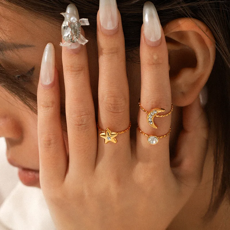 Celestial Charm Adjustable Ring - Image 6