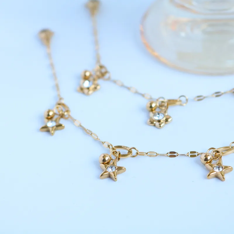 Floral Charm Bracelet - Image 2