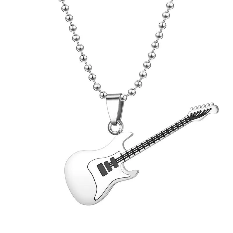 Guitar Pendant Necklace