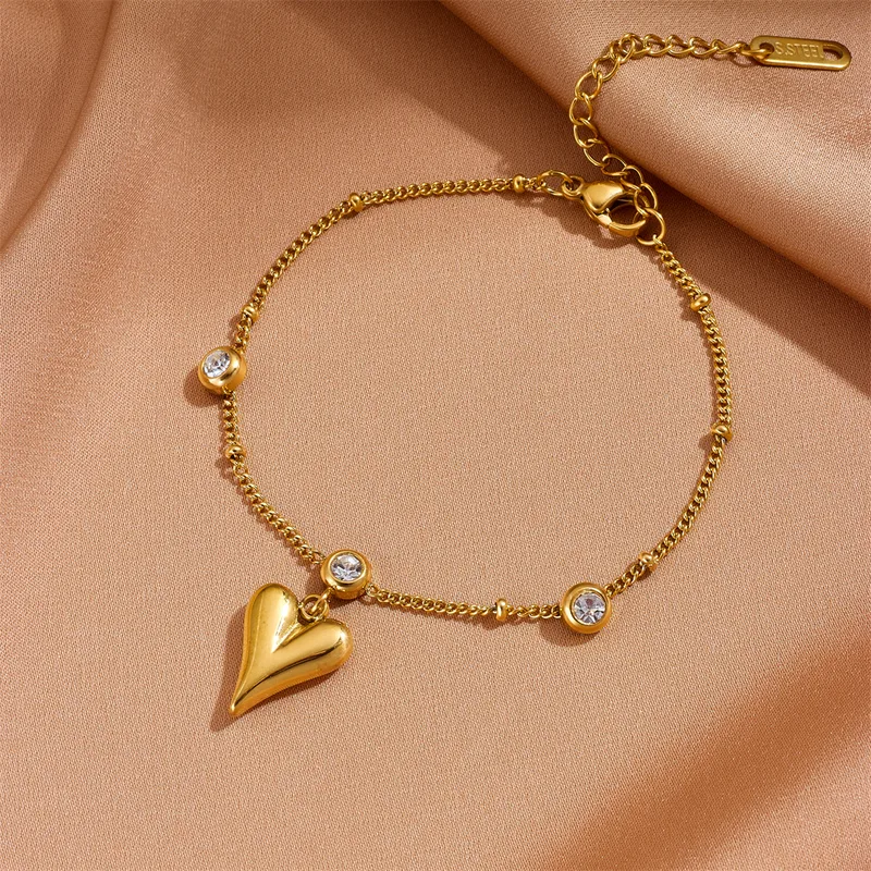 Puffed Heart Necklace - Image 4