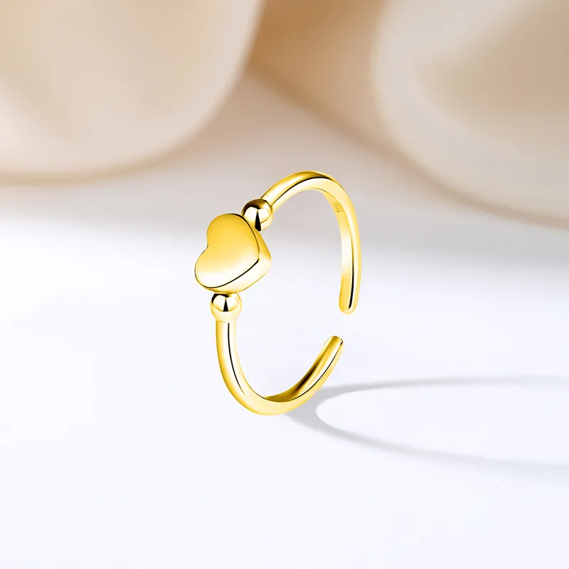 Sterling Silver Heart Ring - Image 2
