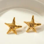 Starfish Stud Earrings