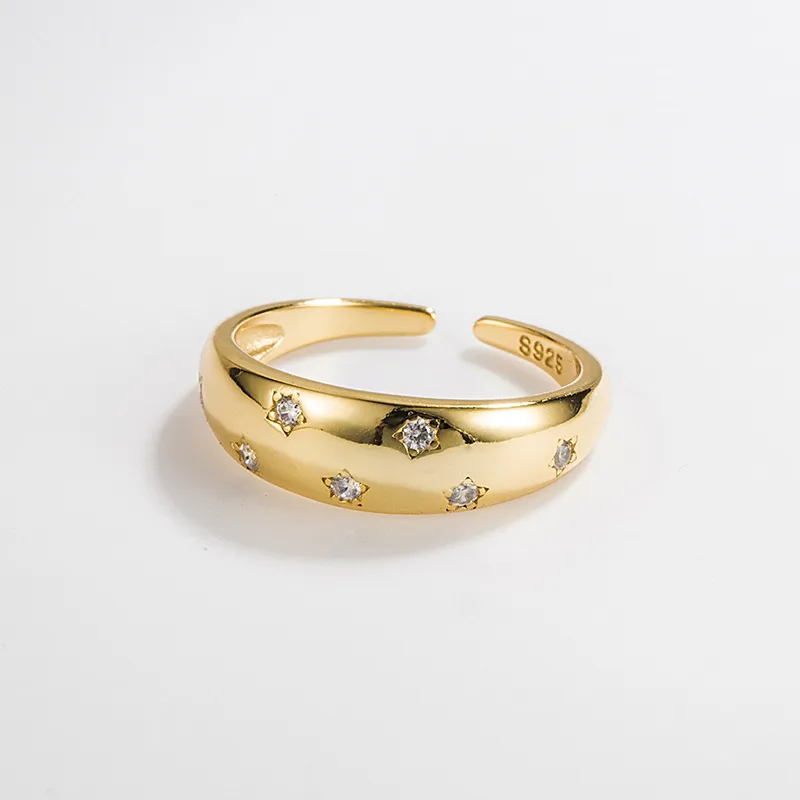 Sterling Silver Starry Night Ring - Image 3
