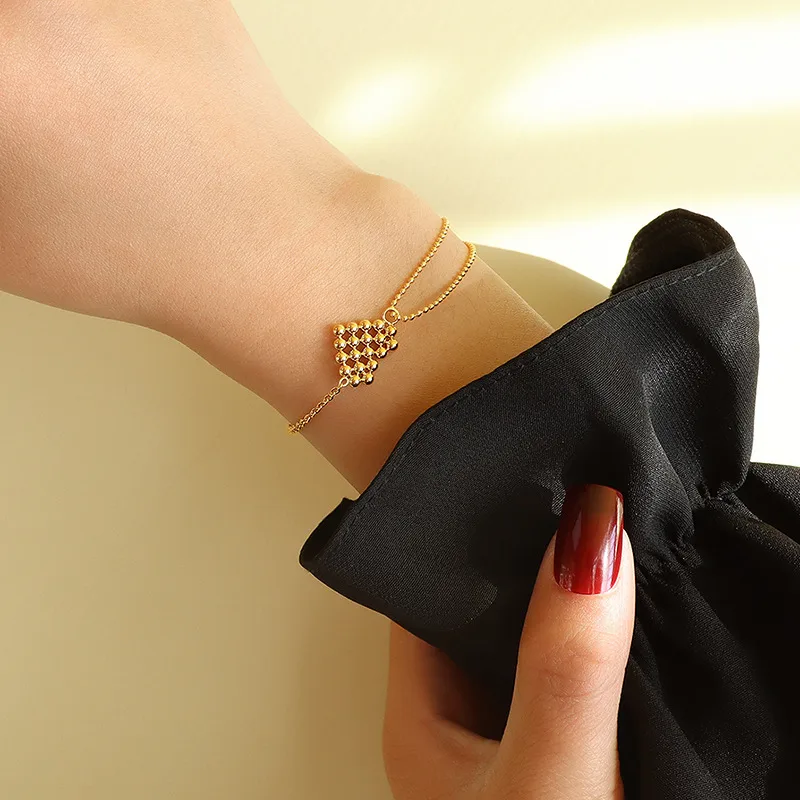 Aurelia Mesh Charm Bracelet - Image 4