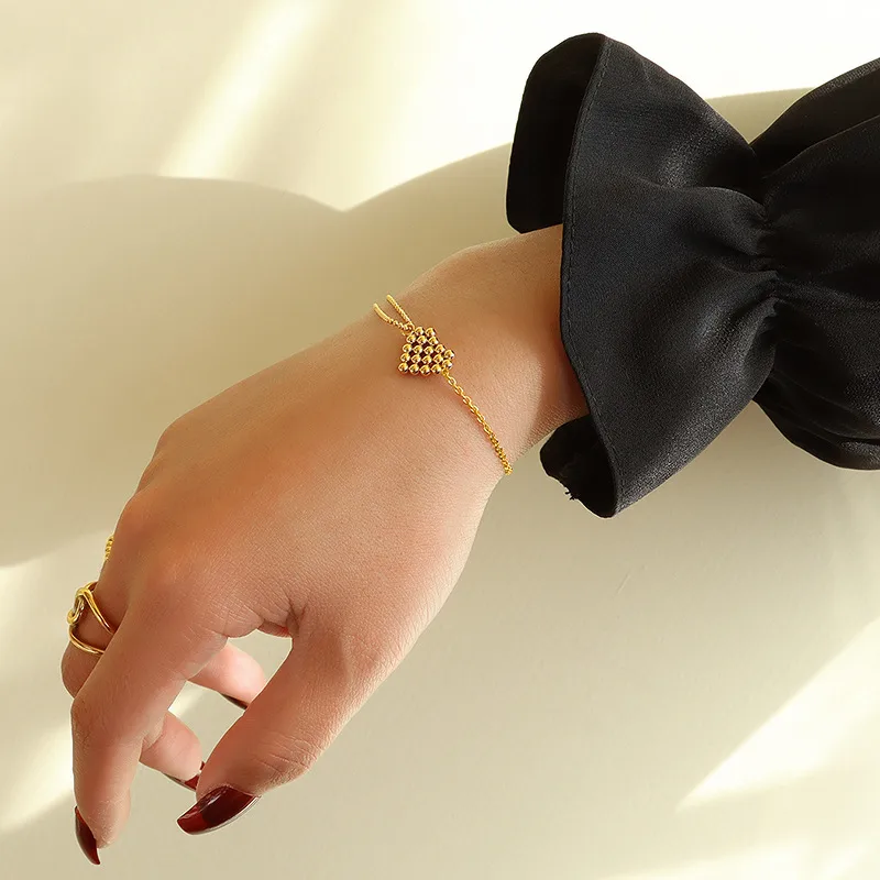 Aurelia Mesh Charm Bracelet - Image 3