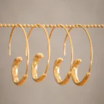 Minimalist Open Hoop Earrings