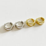 Sterling Silver Mini Huggie Hoop Earrings