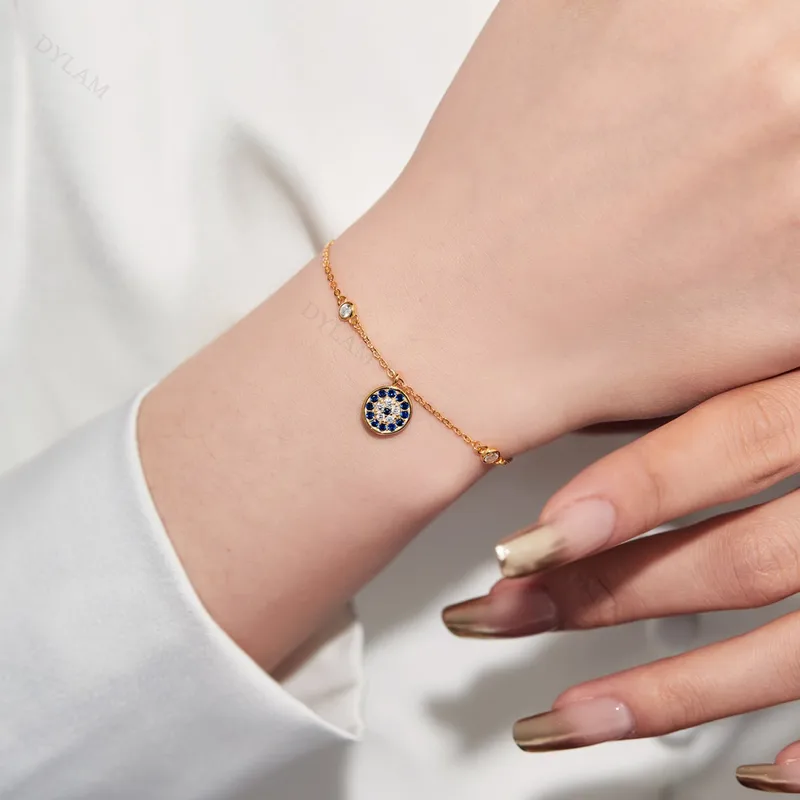 Evil Eye Protection Charm Bracelet - Image 5