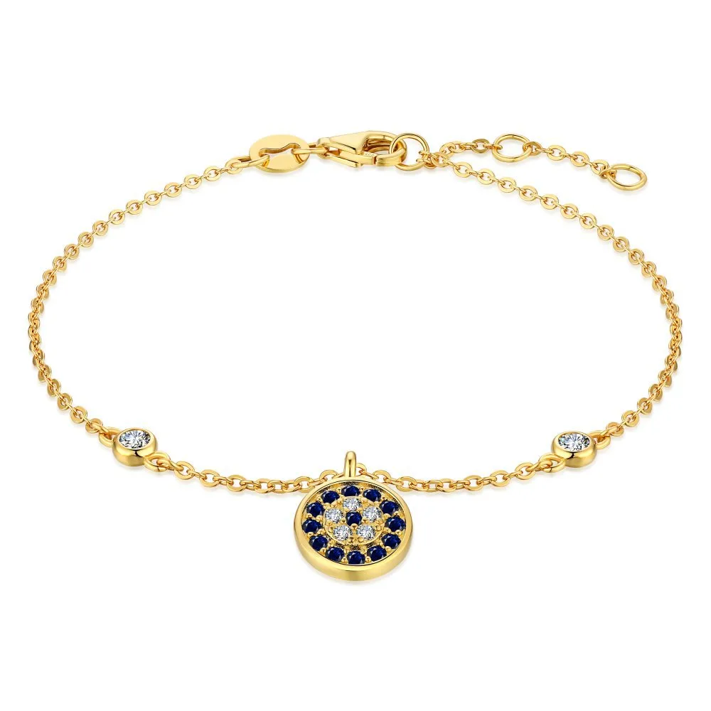 Evil Eye Protection Charm Bracelet