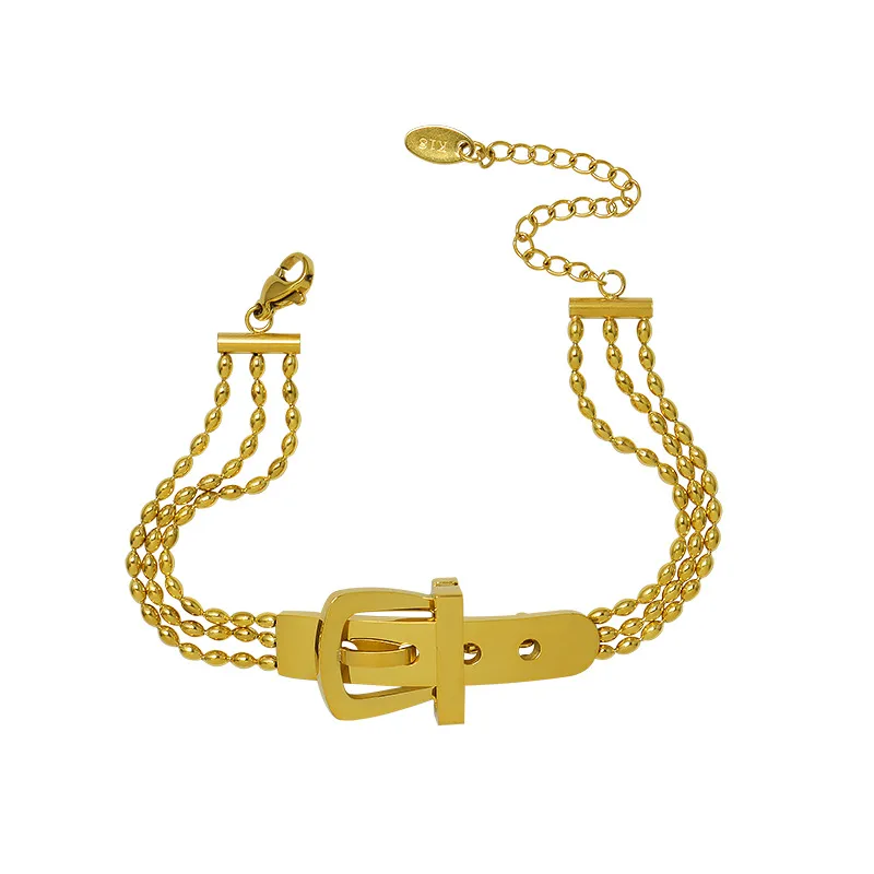Buckle Charm Bracelet