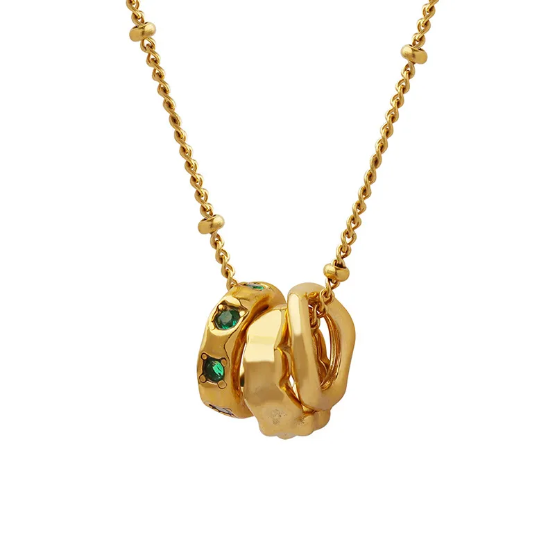 Ring Pendant Necklace
