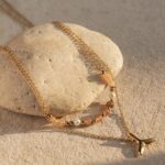 Layered Whale Tail Necklace