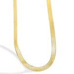 Herringbone Snake Chain Necklace