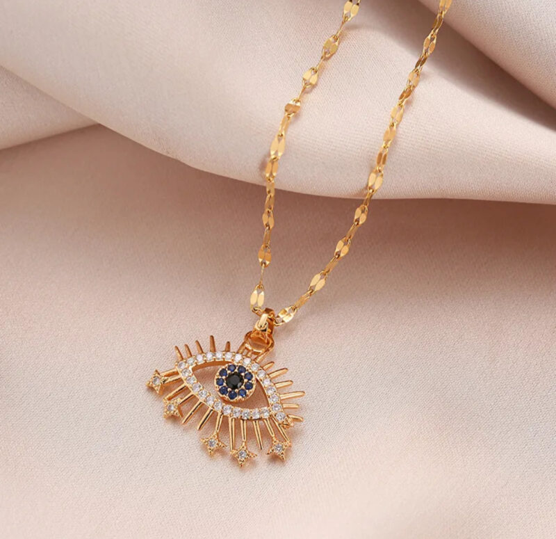 Evil Eye Pendant Necklace - Image 3