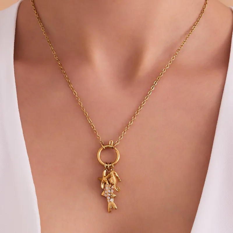 Ocean Charm Necklace