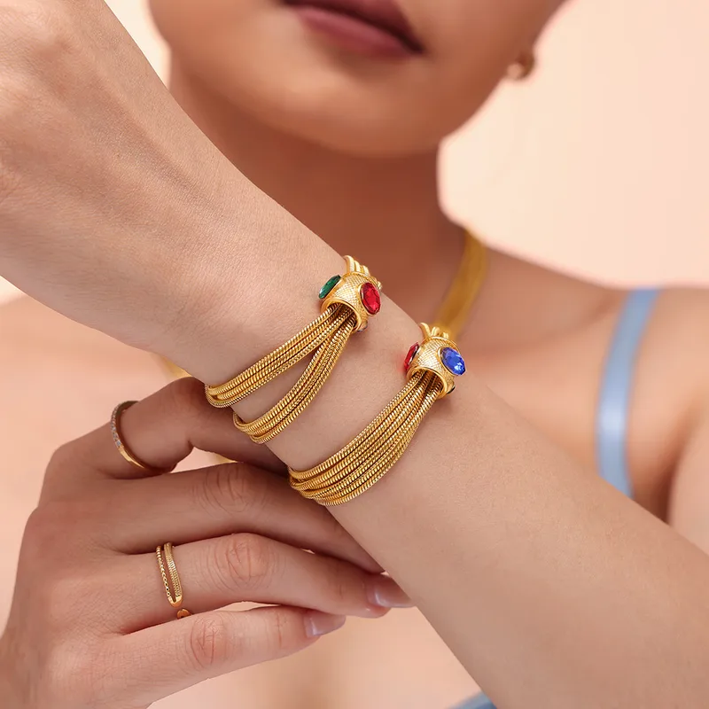 Regalia Gem Cuff Bracelet