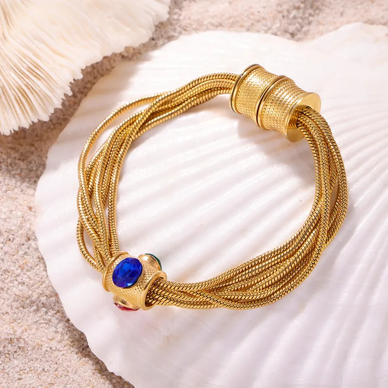Regalia Gem Cuff Bracelet - Image 2