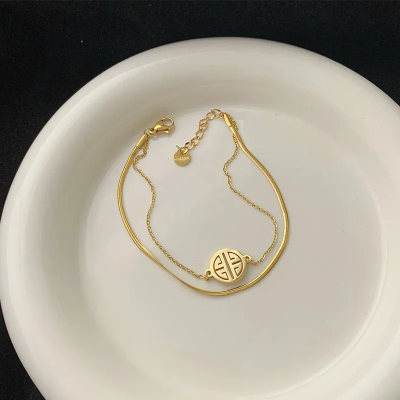 Eterna Charm Dual Layer Bracelet - Image 2