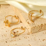 Celestial Charm Adjustable Ring