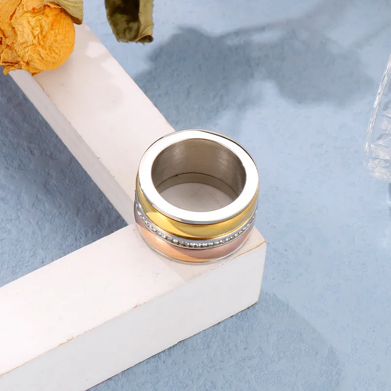Tri-Color Statement Ring - Image 3