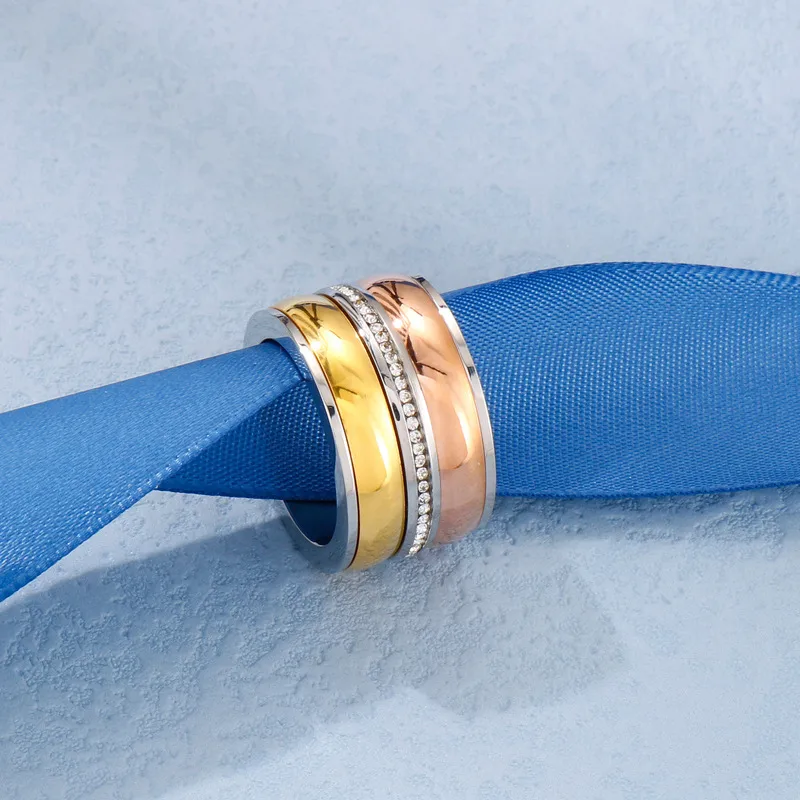 Tri-Color Statement Ring - Image 4