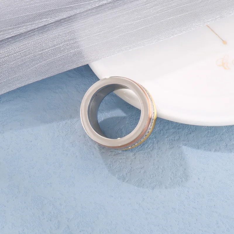 Tri-Color Statement Ring - Image 2