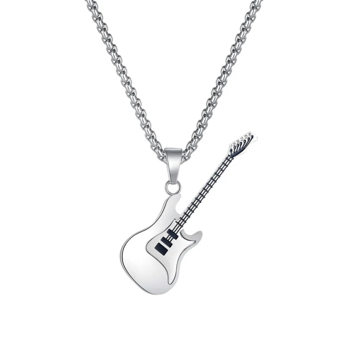 Guitar Pendant Necklace - Image 4