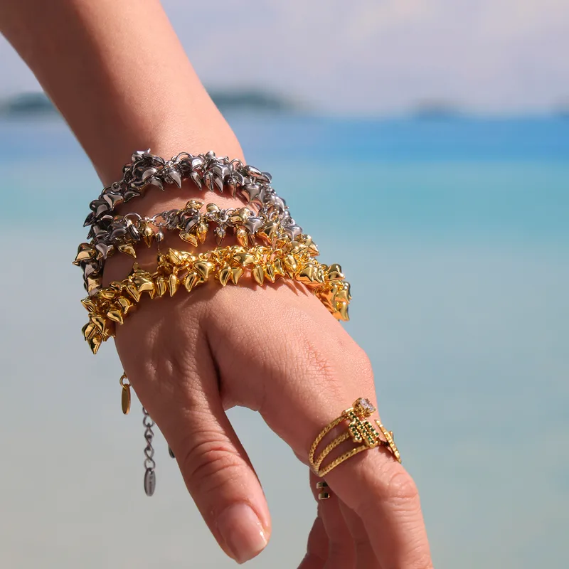 Stellar Orbit Sculpted Link Bracelet - Image 2