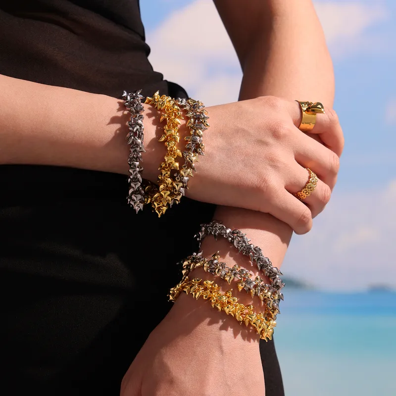 Stellar Orbit Sculpted Link Bracelet - Image 8