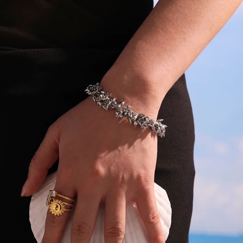 Stellar Orbit Sculpted Link Bracelet - Image 7